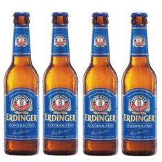 Imagem de Combo 4 Un Cerveja Sem Álcool  Erdinger - Long Neck 330 Ml