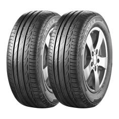 Imagem de Kit 2 Pneus Bridgestone Aro 17 205/55R17 Turanza T001 Run Flat 91W