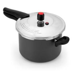 Imagem de Panela De Pressão Com Fechamento Externo Antiaderente Teflon 4,5L - Al