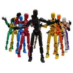 Imagem de Bonecos Articulado Dummy 13 Diversas Cores Brinquedo Infantil Criança Colecionador Colecao (Aleatorio)