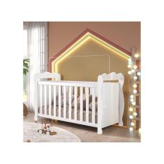 Imagem de Berço Americano Lisi Moveis Peroba mini cama MDF