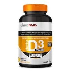 Imagem de Vitamina D3 2000UI Clinicmais - 30 Cápsulas