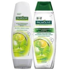 Imagem de Kit Shampoo Palmolive Naturals Detox 350mL + Condicionador Palmolive Naturals Detox 350ml