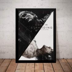 Imagem de Quadro Death Stranding Game Arte Poster Moldurado