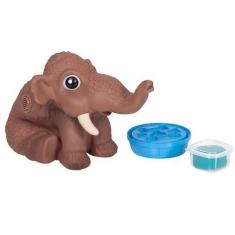 Imagem de Boneco Dino World Baby Mamute 17cm  - Com Acessórios Cotiplás Cotiplás