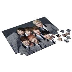 Imagem de Quebra-cabeça BTS Personalizado Com Caixa 120 Peças