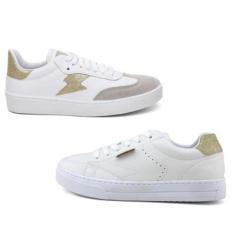 Imagem de Kit 2 Tênis Feminino Casual Com Ajuste em Cadarço Bardone-Masculino