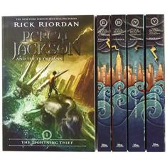 Imagem de Percy Jackson and the Olympians 5 Book Paperback Boxed Set (New Covers W/Poster) - Capa Comum - 9781484707234