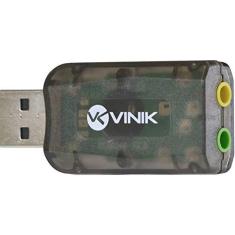 Imagem de ADAPTADOR PLACA DE SOM USB 5.1 CANAIS VIRTUAL AUSB51 - *VNK*, VINIK, 25540