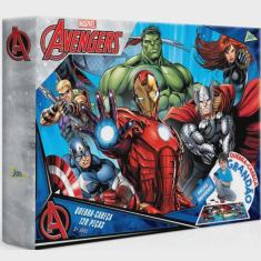 Imagem de Quebra-Cabeça Grandão 120 Peças Vingadores - Toyster Brinquedos