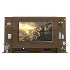 Imagem de Painel Tv até 60" com Prateleiras de Vidro Braga Multimóveis