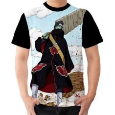 Imagem de Camiseta Camisa Personalizada Kisame Akatsuki Naruto 3