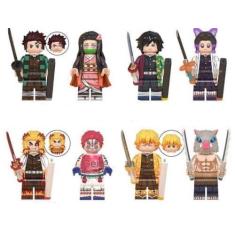 Imagem de Boneco Blocos De Montar Kit Demon Slayer - Wm