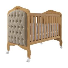 Imagem de Berço Mini Cama Harmonia com Capitonê - Permóbili Baby