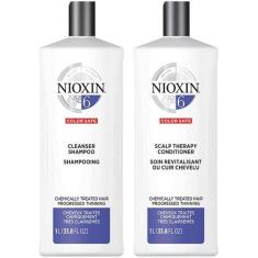 Imagem de Kit Nioxin Hair System 6 Shampoo e Condicionador 1000ml