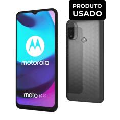 Imagem de Smartphone Motorola Moto E E20 Usado XT2155-1 32GB Câmera Dupla