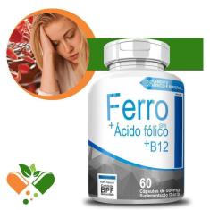 Imagem de Ferro - B9 - B12 60 Cápsulas
