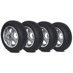 Imagem de Kit 4 Pneus Am Plus 175/65r14 Remold
