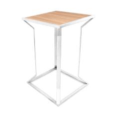 Imagem de Mesa Lateral Alta Puebla decoração Sala Quarto escritório