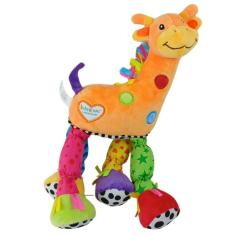 Imagem de Pelúcia Girafa Chocalho Infantil - Castela