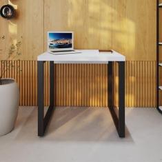 Imagem de Escrivaninha Yon Operacional 80x60x75 Branco/Preto