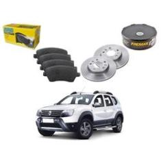 Imagem de Kit Disco Pastilha Freio Dianteiro Fremax Renault Duster 1.6 2012 A 2016