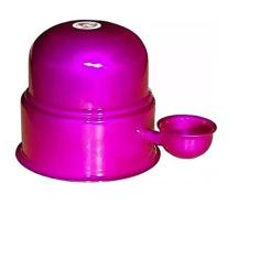 Imagem de Bebedouro Vida Mansa Raças Pequenas Alumínio 1,4L Violeta