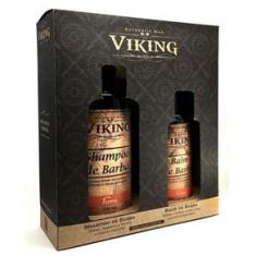 Imagem de Kit Para Barba Com Shampoo E Balm Linha Terra - Viking