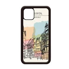 Imagem de Capa Cidade Alemanha Hannover Paisagem para iPhone 12 Pro Max para Apple Mini Mobile Case Shell