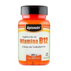 Imagem de Vitamina B12 (cobalamina) - 60 Cápsulas - Apisnutri
