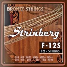 Imagem de Encordoamento Strinberg Violão 12 Cordas F-12s Corda Aço F12