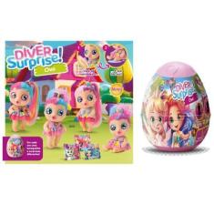 Imagem de Boneca Diver Surprise No Ovo Faz Xixi - Divertoys - Diver Toys