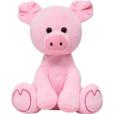 Imagem de Pelúcia Infantil Meu Elefantinho Elefante Safari 25cm Buba