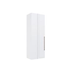 Imagem de Guarda Roupa Solteiro Infinity Canto Reto 1 Porta Branco - Genialflex