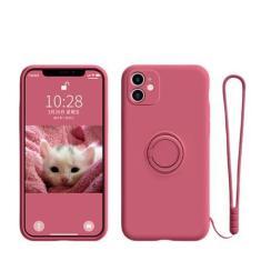 Imagem de Capa de silicone para Samsung Galaxy A54 A53 A33 A73 A34 A14 A32 A52 A42 A12 A72 A13 A23 A24 A51 A71 4G 5G Capa de suporte de telefone com anel, camélia, para A32 4G