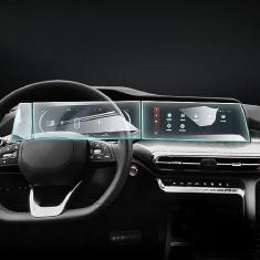 Imagem de PACSCI Filme de navegação GPS do carro Tela LCD Película protetora de vidro temperado Anti-scratch Film Acessórios Refit, para Changan CS35 2022-2023