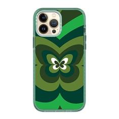 Imagem de Capa de telefone macia de borboleta de coração de amor colorido bonito para iphone 12 13 mini 11 pro max se 2020 7 8 plus 13pro xs max x xr capa, borboleta verde, para iphone 7 plus