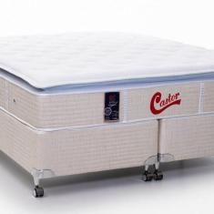 Imagem de Cama Box + Colch o Castor King Super Luxo Vitagel One Face Po