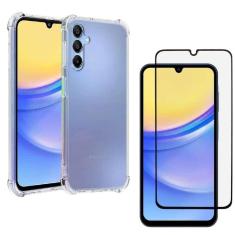 Imagem de Capinha Anti Shock Para Samsung A15 + Película De Vidro 3D