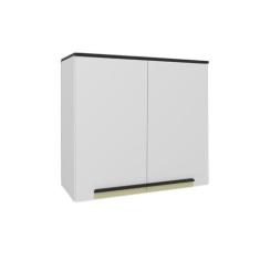 Imagem de Armário Aéreo de Cozinha Herval Manhattan, Mdp, Branco Ártico