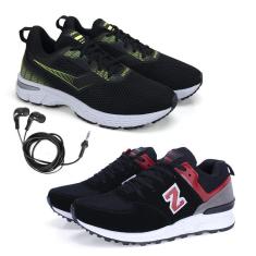 Imagem de Tênis Masculino Esporte Academia + Fone de Ouvido Fio Kit 2-Masculino