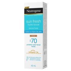 Imagem de Protetor Solar Facial Neutrogena Sun Fresh Hydro Boost FPS 70 Cor 3.0 