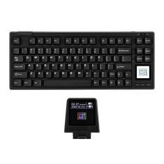 Imagem de Teclado sem fio para jogos epomaker RT80 Tri-Mode 75% mecânico