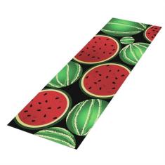 Imagem de Tapete Passadeira Cozinha Watermelon 180x60 Antiderrapante