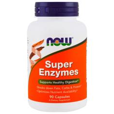 Imagem de Super Enzymes Enzimas (90 VCaps) Now Foods