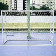Imagem de Rede Oficial de Futebol de Salão Fio Seda 2,5 mm PP - Colmeia