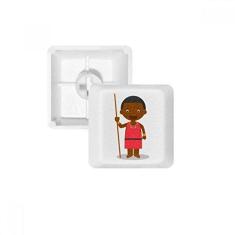 Imagem de Kit de atualização para jogos com teclado mecânico PBT Black Wild Kenya