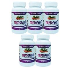 Imagem de 5 Triptofano 60 Cápsulas 500Mg - Rei Terra