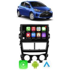 Imagem de Kit Central Multimidia Android Auto Toyota Yaris 2018 2019 2020 2021 2
