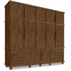 Imagem de Guarda Roupa Splendore com 5 Portas Malbec - Bela Móveis - Luapa Móvei
